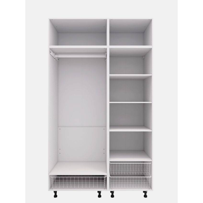 Open wardrobes