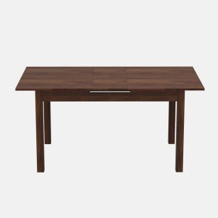 Ikea BJURSTA Wall-Mounted Drop-Leaf Table Brown-Black - Wall