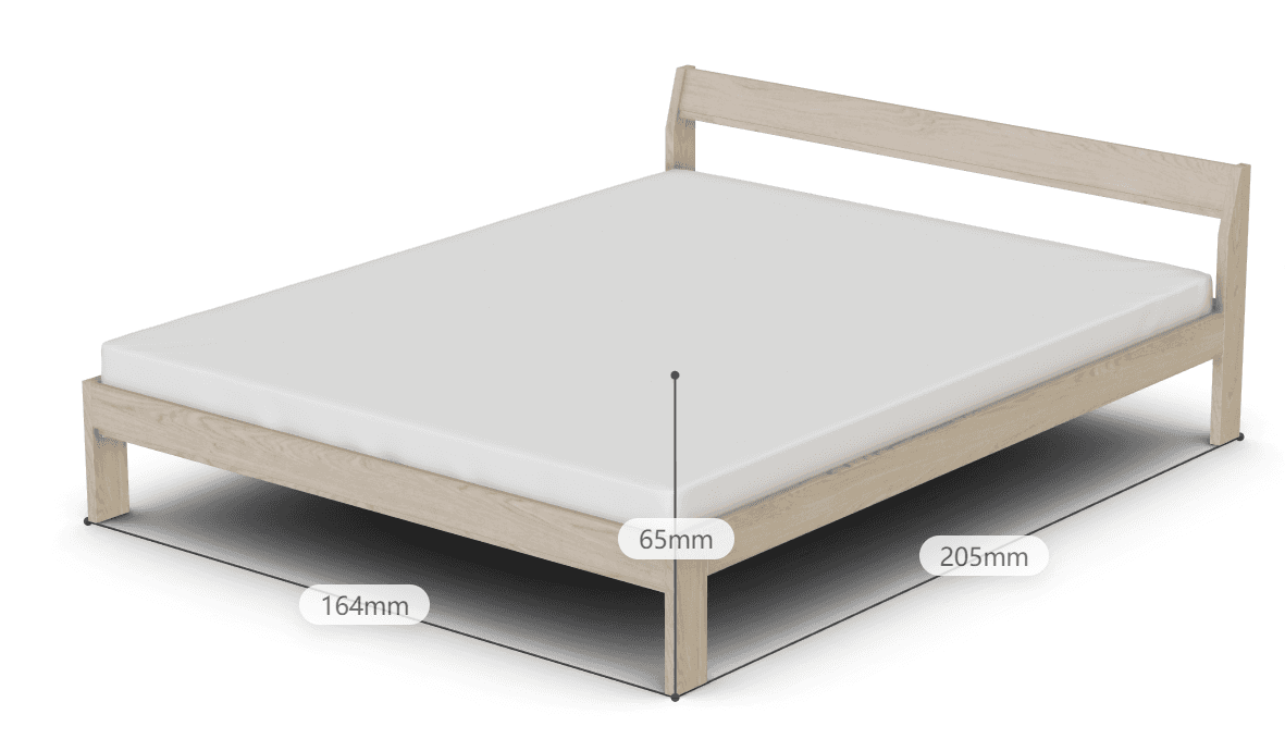 Kích thước giường ngủ tiêu chuẩn, thông dụng nhất 2024